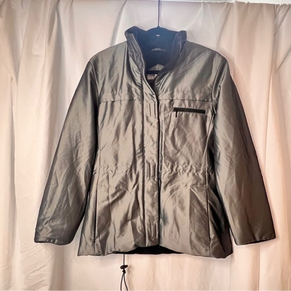 Jones New York Metallic Grey Coat - Size S​